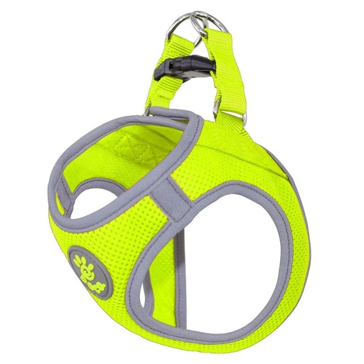 [DCA306-S7S] DOCO® Athletica QUICK FIT Reflective Harness Small 37-40cm / 3-4.5kg-Safety Lemon