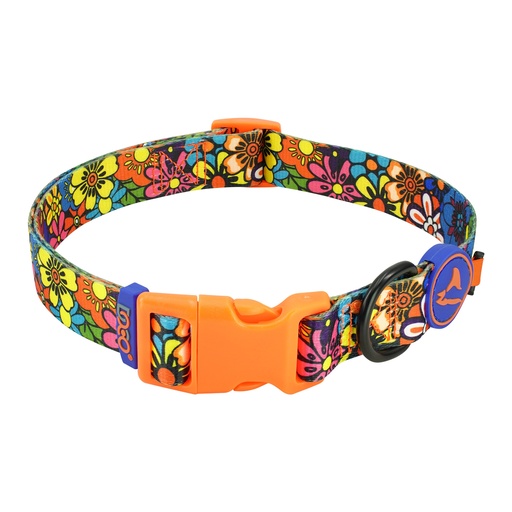 [DCL002-FLOS] DOCO® LOCO Collar Small-1.5 x 27-37cm FLO