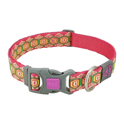 [DCJ002-D18L] DOCO® Jacquard Weave Collar-2.5 x 45-68cm D18