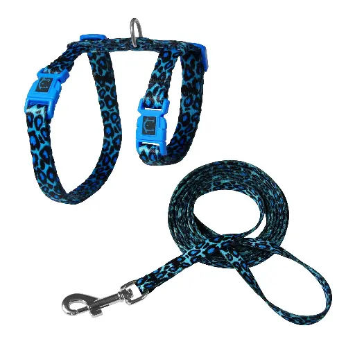[DCAT2022072-O2XS] DOCO® LOCO Cat Harness + Leash 6ft [Neck1x19-27cm; Chest1x28.5-46cm] O2