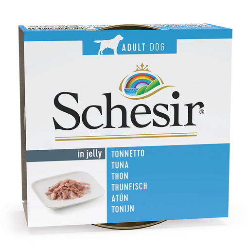 [C01064253] Schesir Dog Wet Food in Jelly Can-Tuna 150g [MOQ:10pcs]