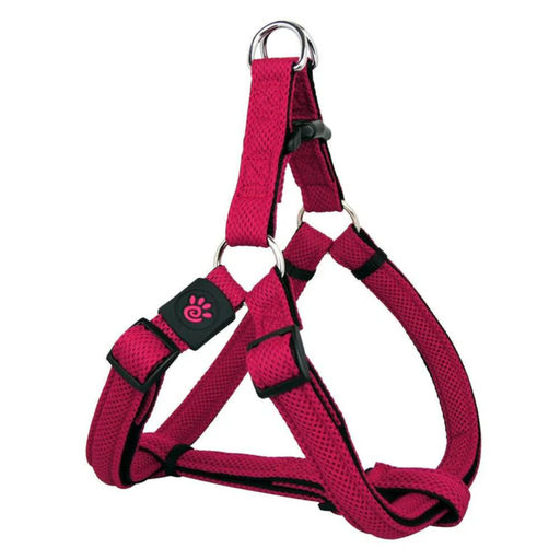 [DCA201-18M] DOCO® Puffy Air Step- In Harness Medium-2.5 x 53-77cm-Rasberry Pink