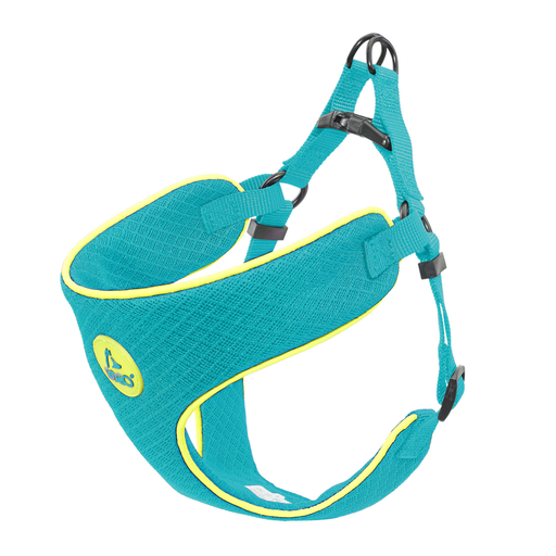 [DCA309-11S-DIS] DOCO® Reflective Chest Plate Mesh Free- Walking Harness Small-47 x 50-60cm-Turquoise