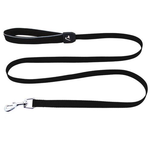 [DCA3660-01S] DOCO® Silver Reflective Mesh Leash Small-1.5 x150cm-Black