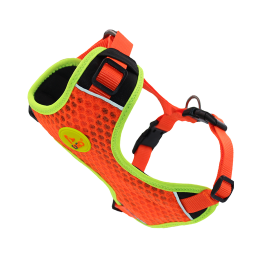 [DCA313-S8L] DOCO® Super Comfortable 3D Foam [Harness 2.5cm;Neck 38-60cm]-Safety Orange