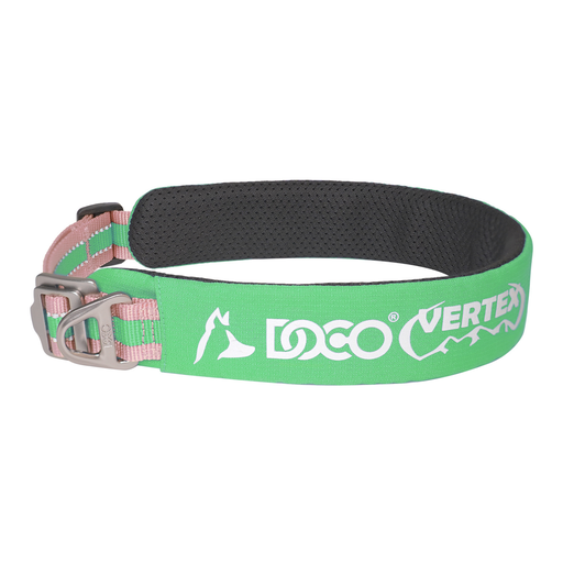 [VOC-2441-45S] DOCO® VERTEX Reflective Ultralight Mesh Collar For Dogs-2.0 x 35-45cm-Salt Lake