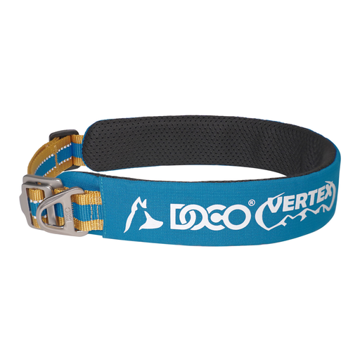 [VOC-2441-46M] DOCO® VERTEX Reflective Ultralight Mesh Collar For Dogs-2.0 x 45-55cm-Coral Sea
