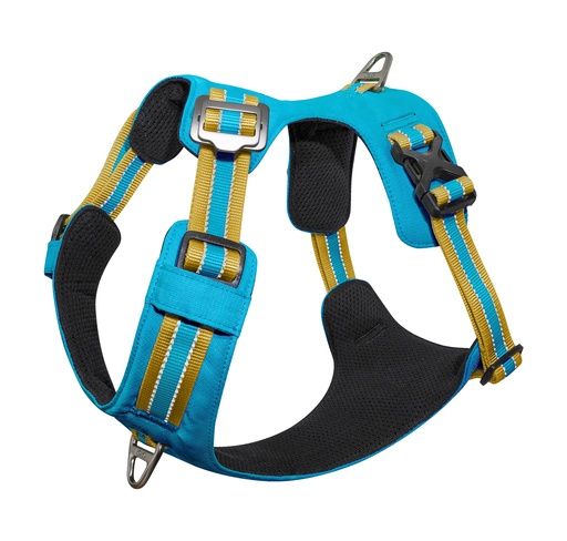 [VOH-2443-46M] DOCO® VERTEX Reflective Ultralight Mesh Harness Medium [Neck 38-49cm;Chest 52]-Coral Sea