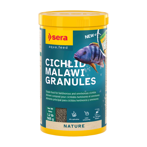 [SRN00396] Sera Cichlid Malawi Granules (Granugreen) 1000ml