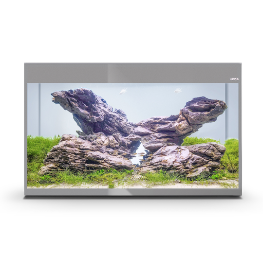 [AQ132626] Aquael Aquarium Set Glossy ST Day & Night-Grey-100 x 40 x 63cm [215Litres]