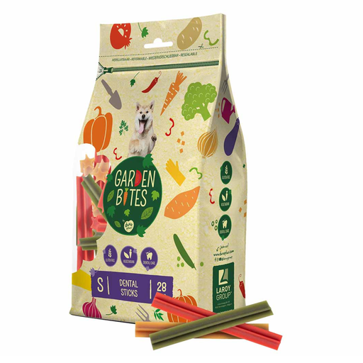 [LR10095] Duvo Garden Bites Dental Sticks Small - 13cm - 28pcs [420g]
