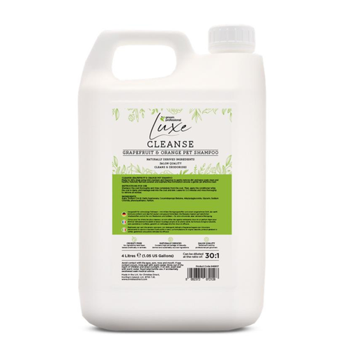 [GP846807] Groom Professional Luxe Cleanse Grapefruit & Orange Shampoo-4 Litre