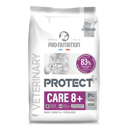 [207790C4] Pro nutrition Protect Care 8+ Cat Food For Adult/Adult 8+/Sterilised-2Kg