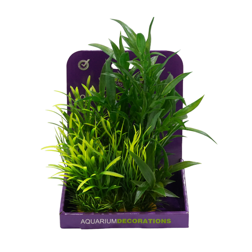 [YS-40101] Yusee Aquarium Decorations - Artificial Plant YS-40101 [Height:15cm]