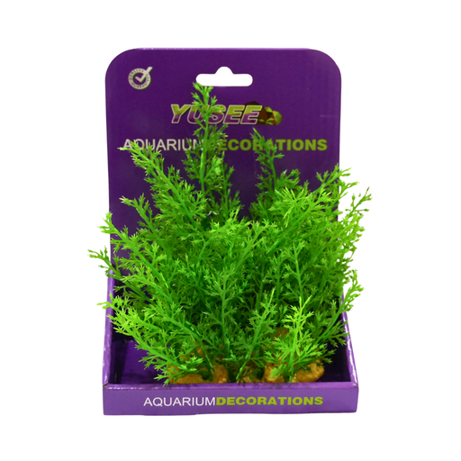 [YS-40107] Yusee Aquarium Decorations - Artificial Plant YS-40107 [Height:15cm]