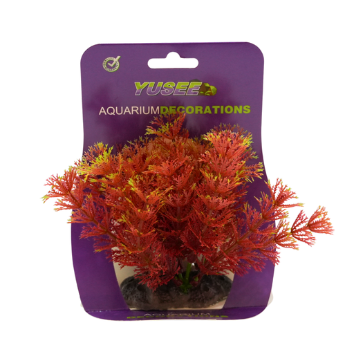 [YS-92103] Yusee Aquarium Decorations - Artificial Plant YS-92103 [Height:10-12cm]