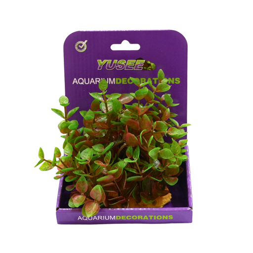 [YS-60114] Yusee Aquarium Decorations - Artificial Plant YS-60114 [Height:15cm]