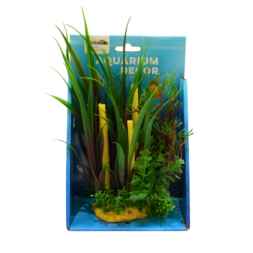 [YS-60504] Yusee Aquarium Decorations - Artificial Plant YS-60504 [Height:20cm]