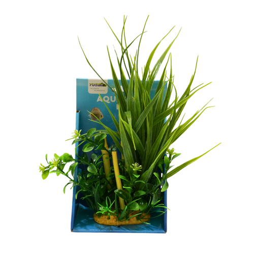 [YS-60509] Yusee Aquarium Decorations - Artificial Plant YS-60509 [Height:20cm]