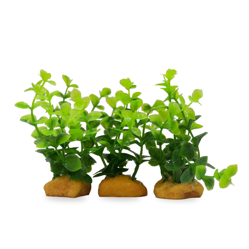[YS-70404E-4] Yusee Aquarium Decorations - Artificial Plant YS-70404E-4 [Height:4"]
