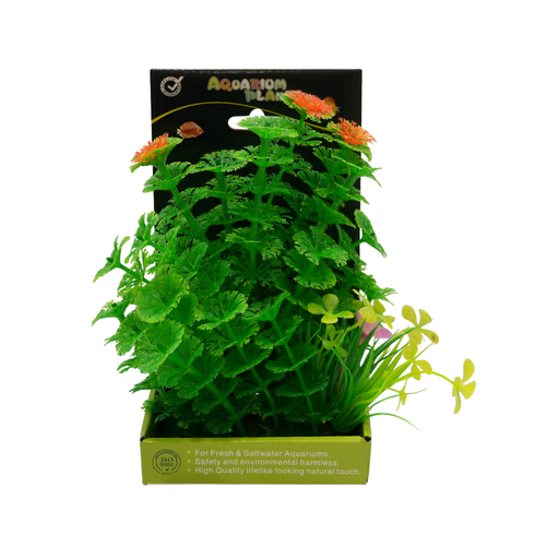 [YM-3201] Yusee Aquarium Decorations - Artificial Plant YM-3201 [Height:22cm]
