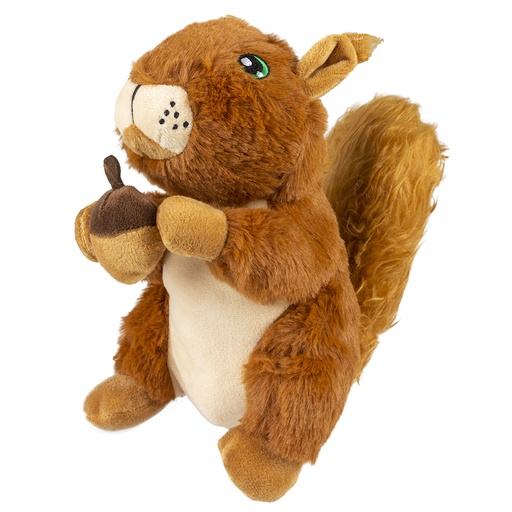 [LR13448] Duvo+ Plush Squirrel Cuddle Multicolour - Dog Toy 22x27x20cm  