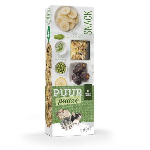 [LR654881] Witte Molen Puur Pauze Sticks Banana & Date[Weight - 110g] 