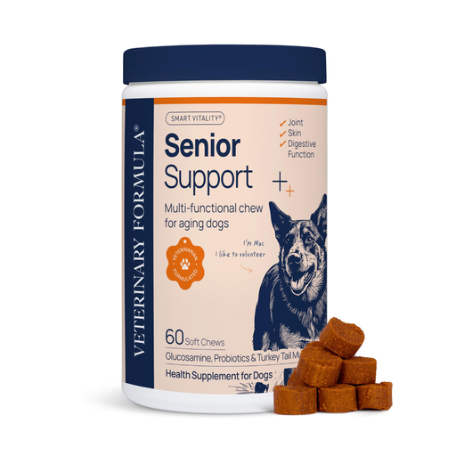 [FG01855] Synergy Labs Veterinary Formula Smart Vitality Senior Support Supplement For Dog  – 180g [Count - 60] 