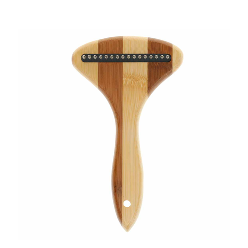 [LR158015] Duvo+ Bamboo Dematting Rake 16 Pins 17X10Cm