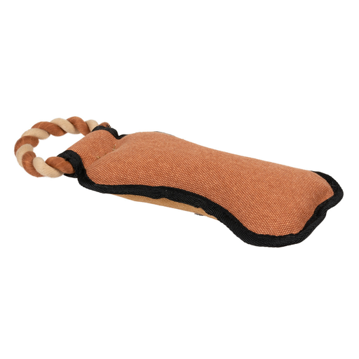 [LR14365] Duvo+ Canvas Bite Bone 11X28X5Cm Multicolour