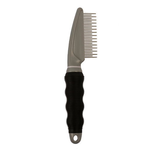[LR10047] Duvo+ Detangling Comb 29 Pins - Double Black/Grey