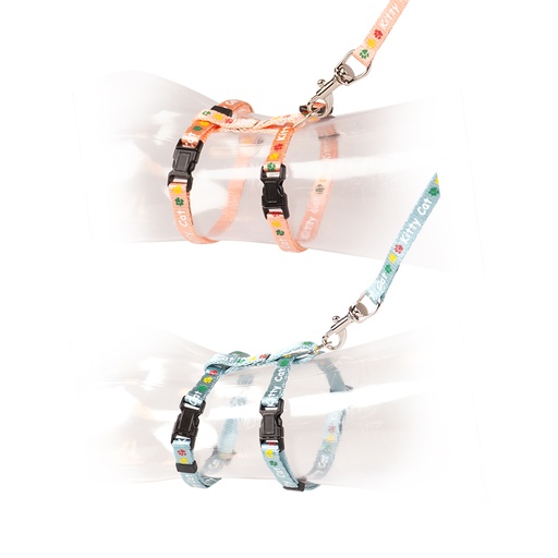 [LR11213] Duvo+ Kitten Walking Set Kitty Cat 15-25cm / 8mm-125cm Mixed Colors 