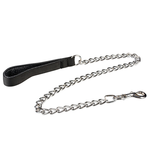 [LR12903] Duvo+ Lead Chain Padded Handle 50Cm/4mm Black