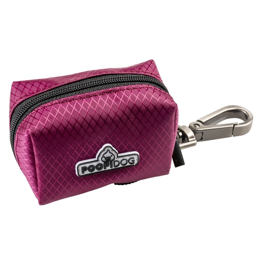 [LR13138] Duvo+ Poo Bag Dispenser Nylon 14X7X6cm Purple