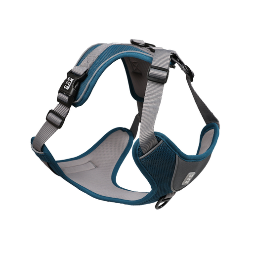 [LR14208] Duvo+ Ultimate Fit No-Pull Harness Classic M - 40-49Cm - 49- 65cm Petrol Blue