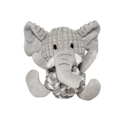 [LR12039] Duvo+ Zoo Friends Elsa Elephant Ball 18X19X12Cm Grey