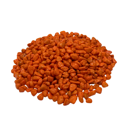 [XF20606D] Natural Color Aquarium Stone Red (5-8mm) 10kg 