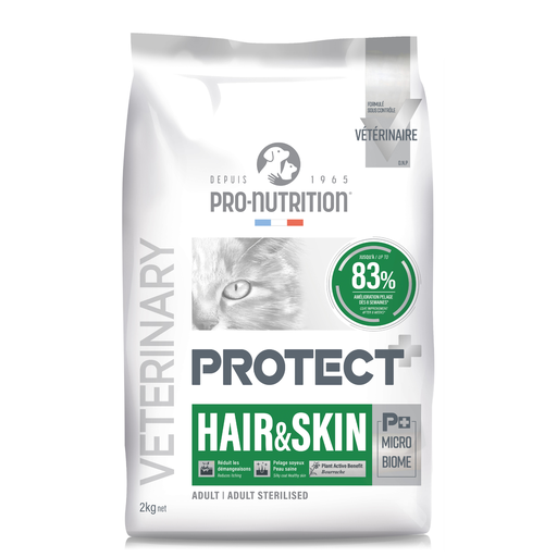 [207820C4] Pro nutrition Protect Hair & Skin-Cat Food For Adult Cats 2kg
