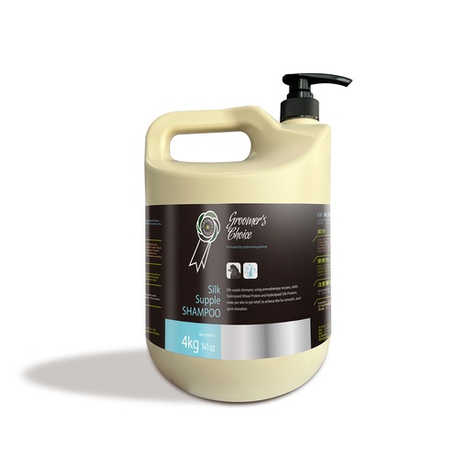 [GC-1193] Groomers Choice Silk Supple Shampoo For Dogs - 4kg