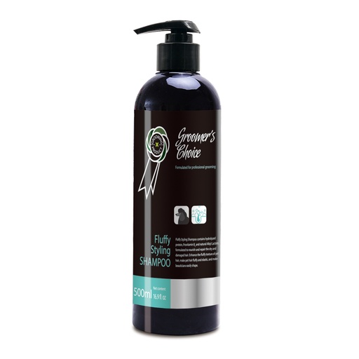[GC-1195] Groomers Choice Fluffy Styling Shampoo For Dogs - 500ml