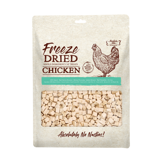 [AB-4841] Absolute Bites Freeze Dried Cat Treats - Chicken 60g