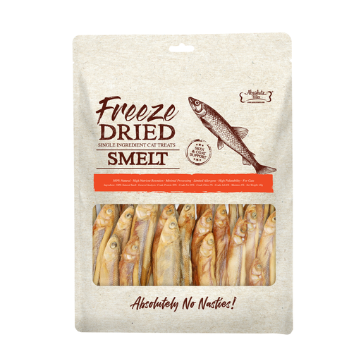 [AB-4827] Absolute Bites Freeze Dried Cat Treats - Smelt 40g