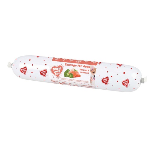[LR16791] Duvo+ Sausage For Dogs - 400g [Salmon & Broccoli] 