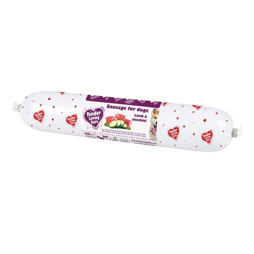 [LR16797] Duvo+ Sausage For Dogs - 400g [Lamb & Zucchini] 