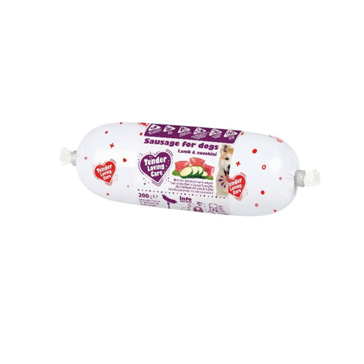 [LR16796] Duvo+ Sausage For Dogs - 200g [Lamb & Zucchini]   