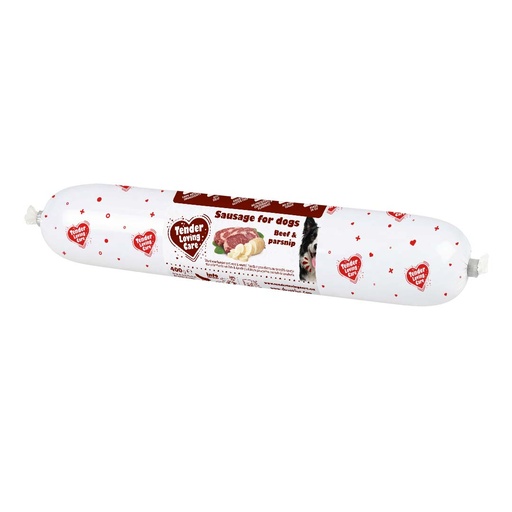 [LR16799] Duvo+ Sausage For Dogs - 400g [Beef & Parsnip] 