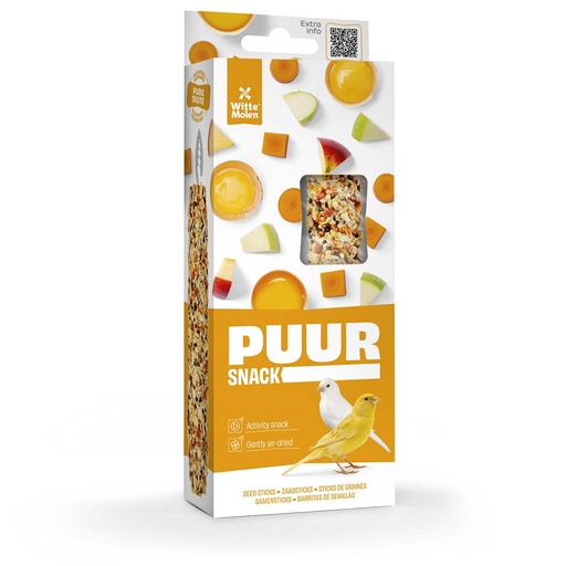 [LR653987] Witte Molen Puur Sticks With Apple & Carrot  For Canary -  [Weight - 60g] 