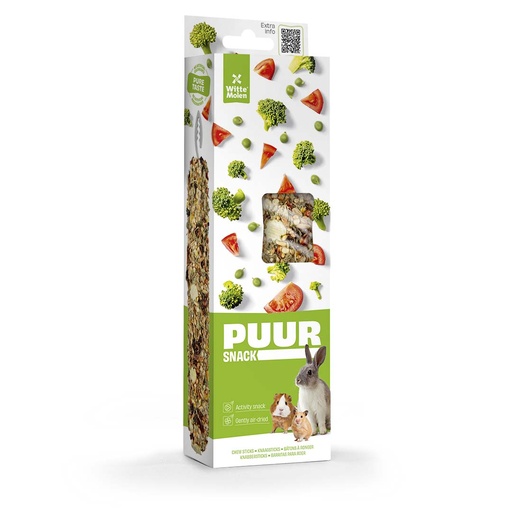 [LR653982] Witte Molen Chew Sticks With Pea & Tomato For Rabbit & Small Animals - [Weight - 180g]